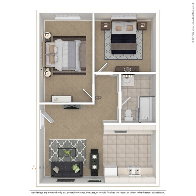 Floorplan - City Walk Apartments
