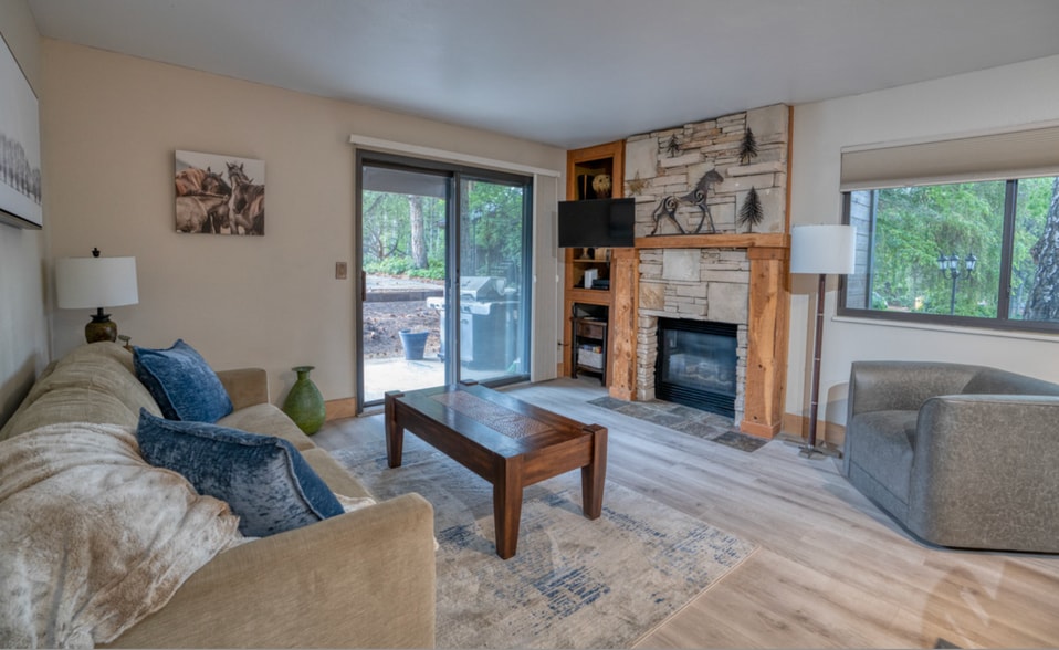 Living room at Red Pine condo - 2025 Canyons Resort Dr