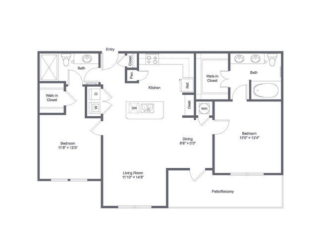 Floorplan - Park Central at Flower Mound