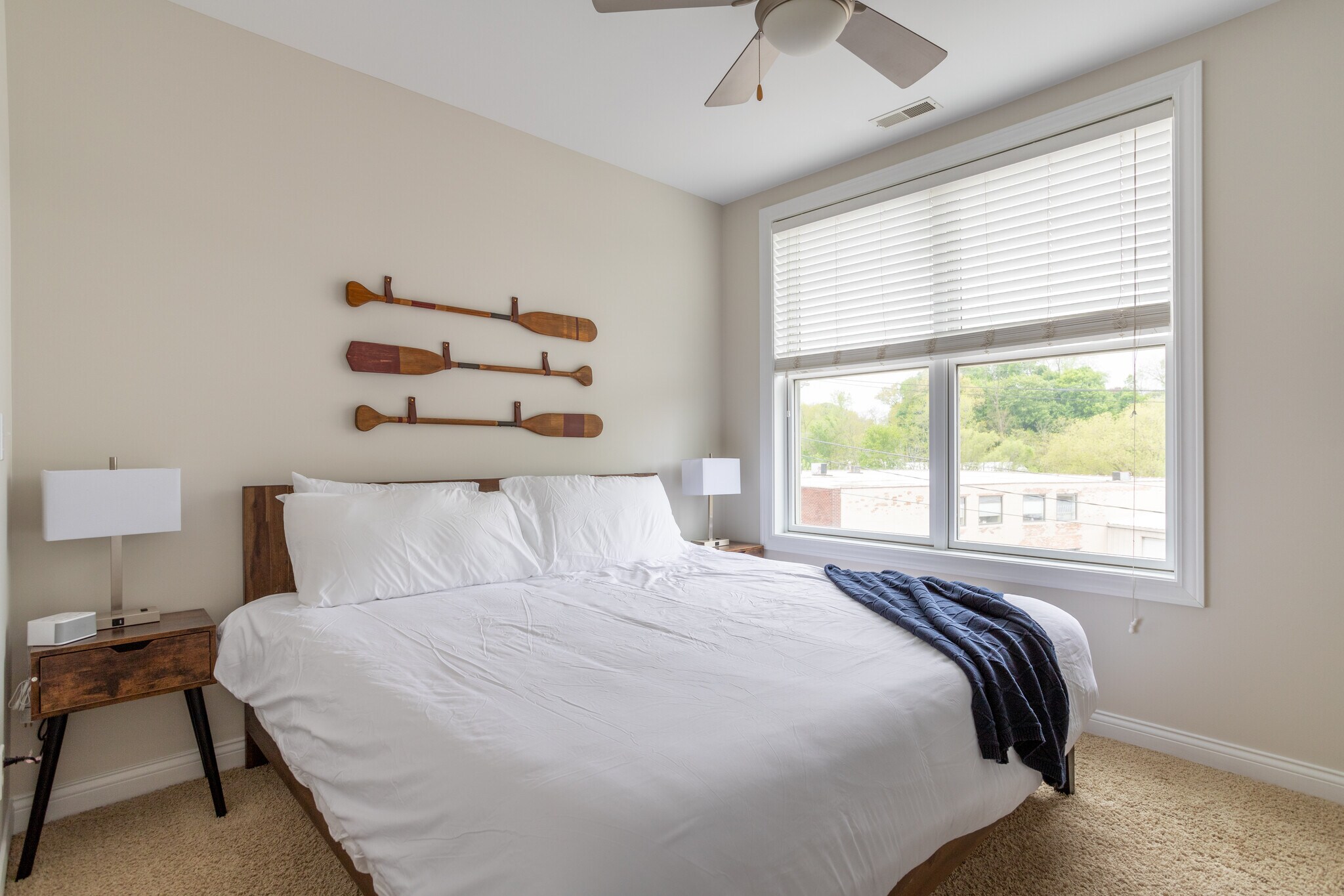 2nd Bedroom (King Bed) - 1221 Broad St