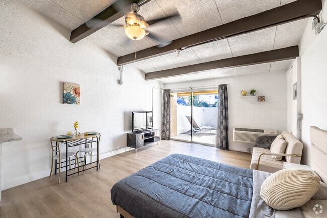 Studio - 320SF - Living Room - La Provence Studios