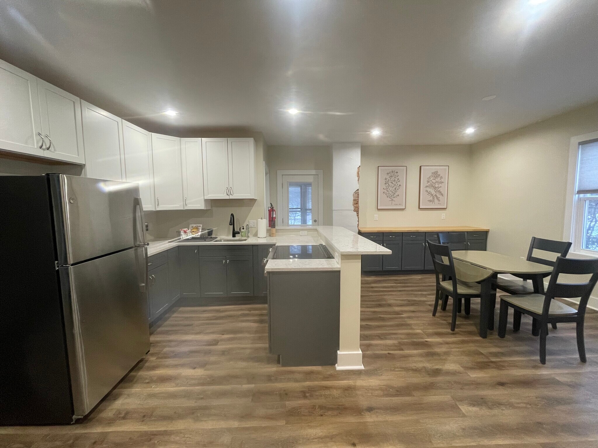 Kitchen view from LR - 151 E Allen St