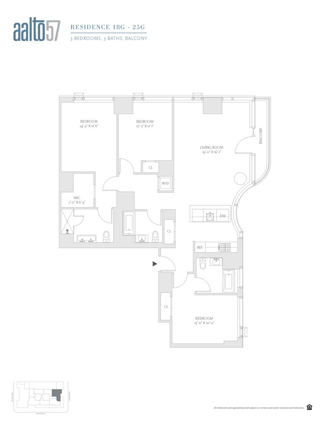 Floorplan - Aalto57