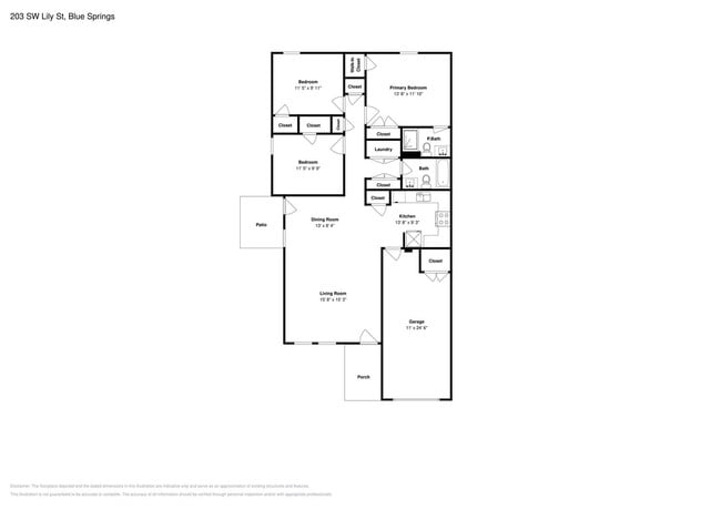 Building Photo - 3 BR/2BA Newly Renovated Single Family Home | 2-Car Covered Parking |In Blue Springs!