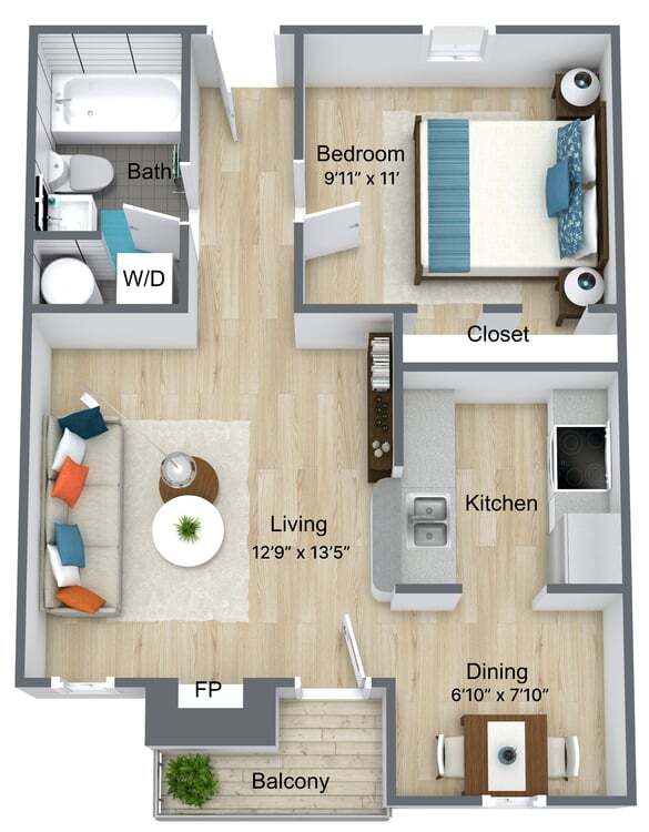 Floorplan - Bellevue West