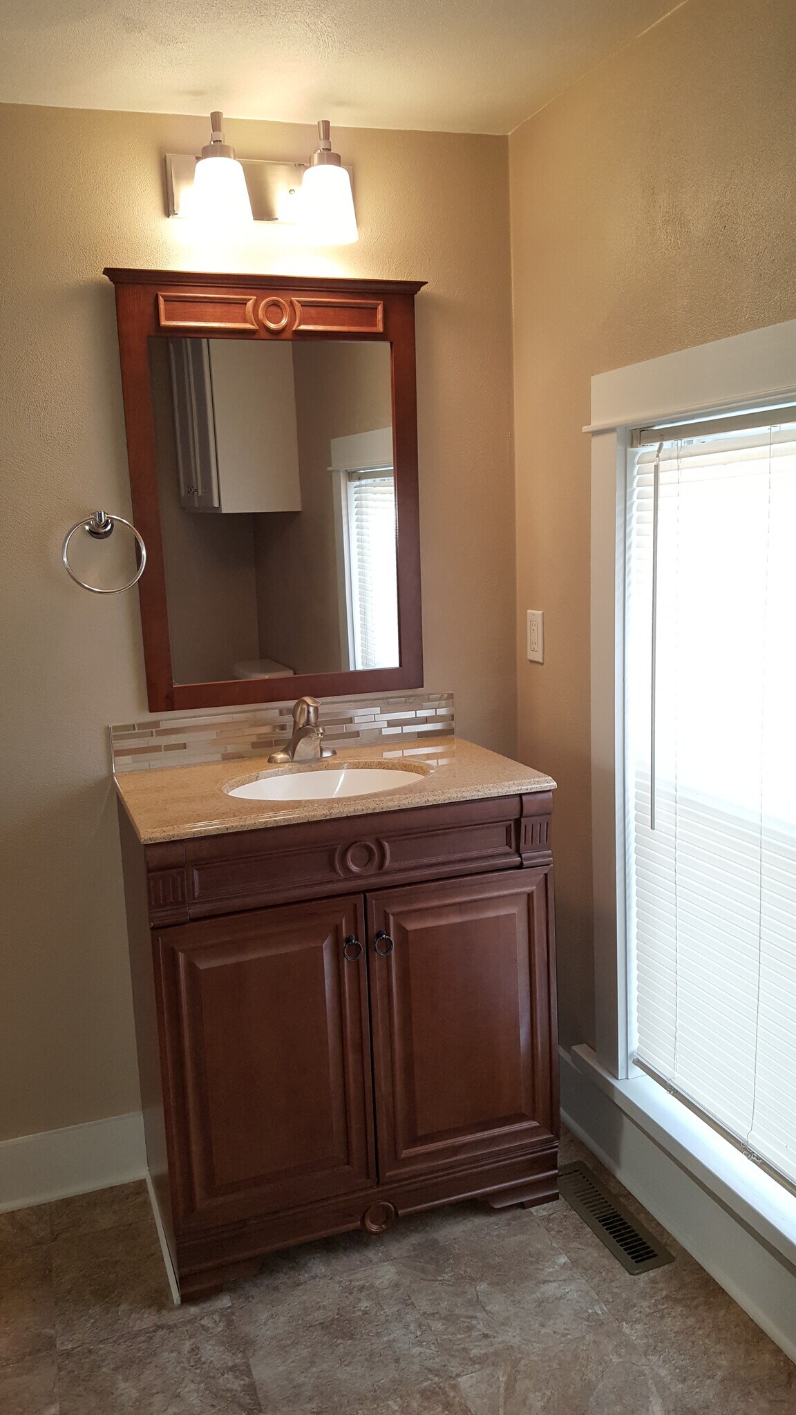 Bathroom remodeled down to the studs - 1803 8th St