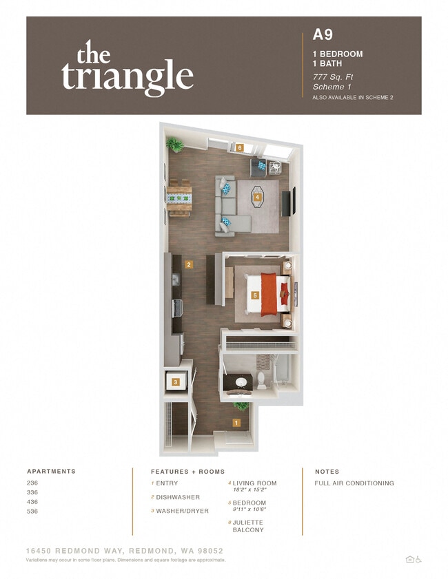 Floorplan - The Triangle