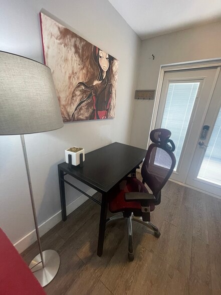 Work area - 433 Homer Ave