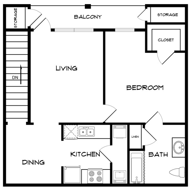 Floorplan - Burkburnett Residences