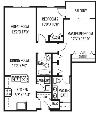 Floorplan - Two Itasca Place