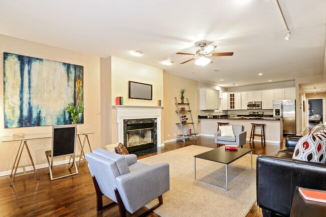 Fireplace - 3328 N Sheffield Ave