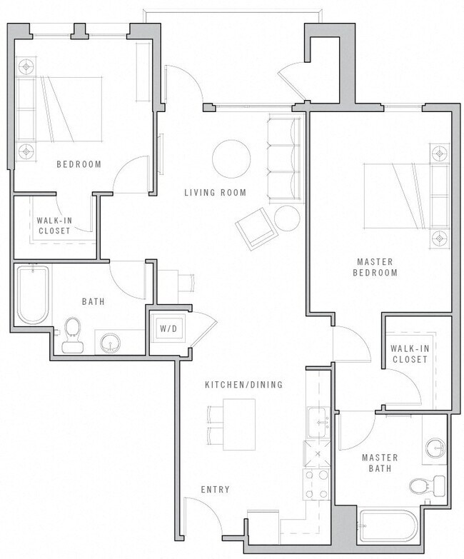 Floorplan - Loft House Apartments