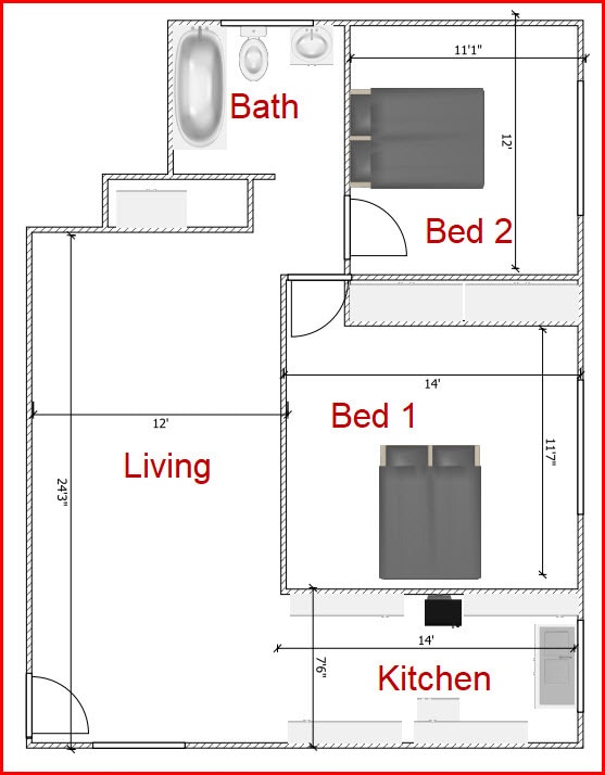 Layout - 646 Arbutus Ave