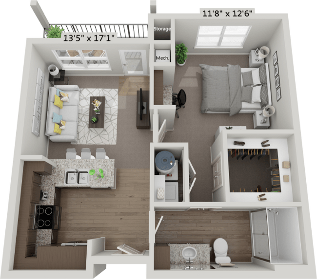 Floorplan - Sage Highland Creek 55+ Active Adult