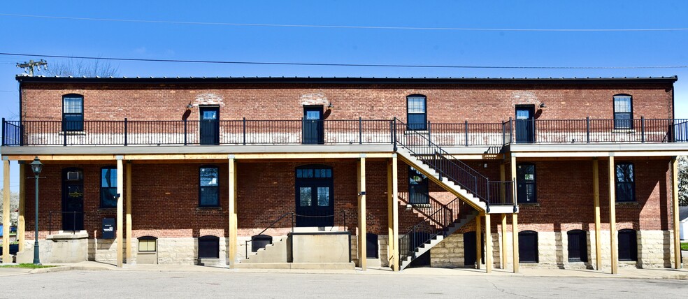 Each unit can park up to two vehicles in the main parking lot. - 101 W Broadway St