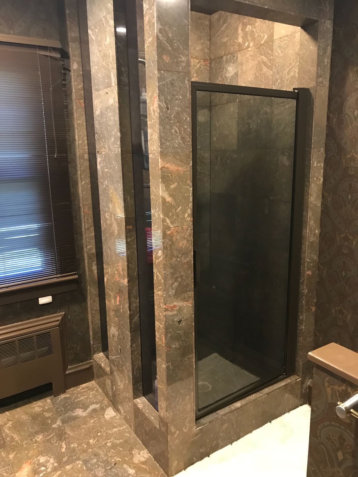 master bath walk-in shower - 40 Brookway Rd