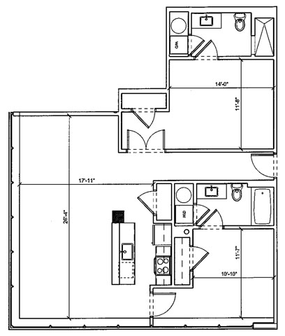 Floorplan - 2040 Market