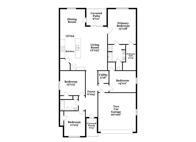 Floorplan - Beall Way