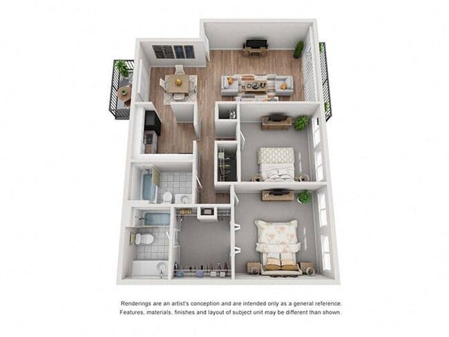 Floorplan - Mirage at Southpoint