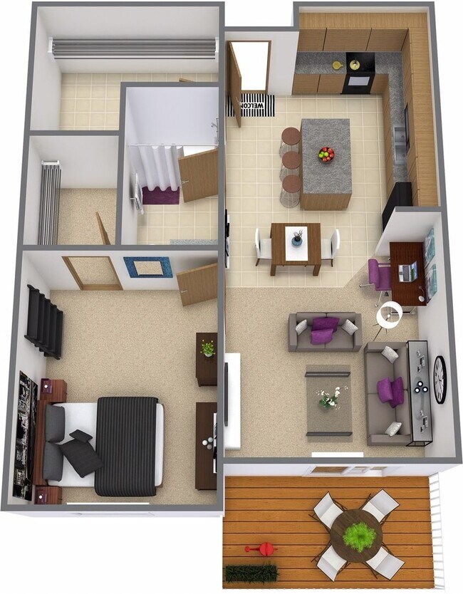 Building Photo - Spacious 1 Bed 1 Bath with Laundry in Unit!