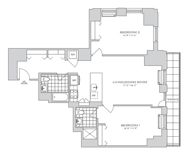 Floorplan - 70 Pine Apartments