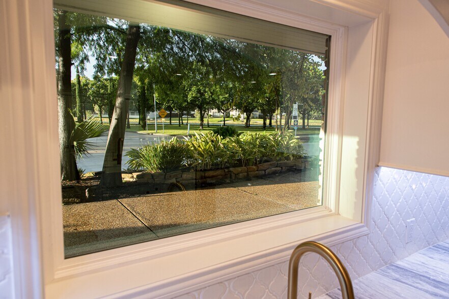 View from kitchen sink - 3619 Braeswood S Blvd