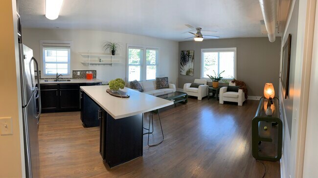 Kitchen/living area - 3815 Cuming St
