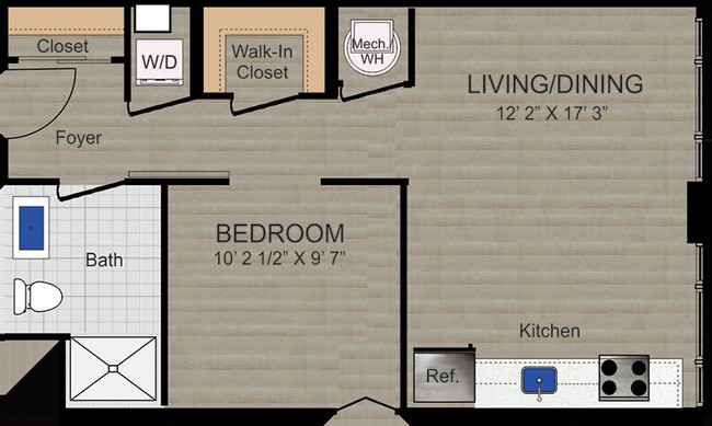 Floorplan - The Bentley