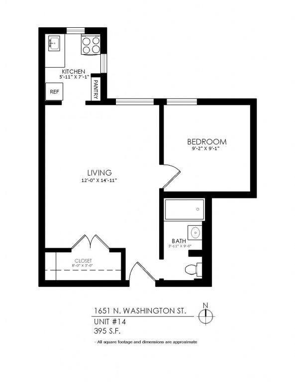 Floorplan - 1651 Washington