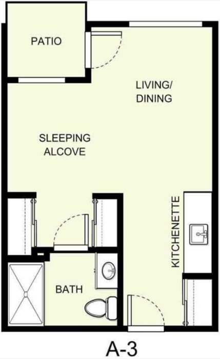 Floor Plan A-3 - Holiday Golden Oaks