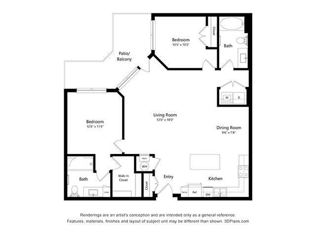 Floorplan - Covington Crossings 55+ Senior Living