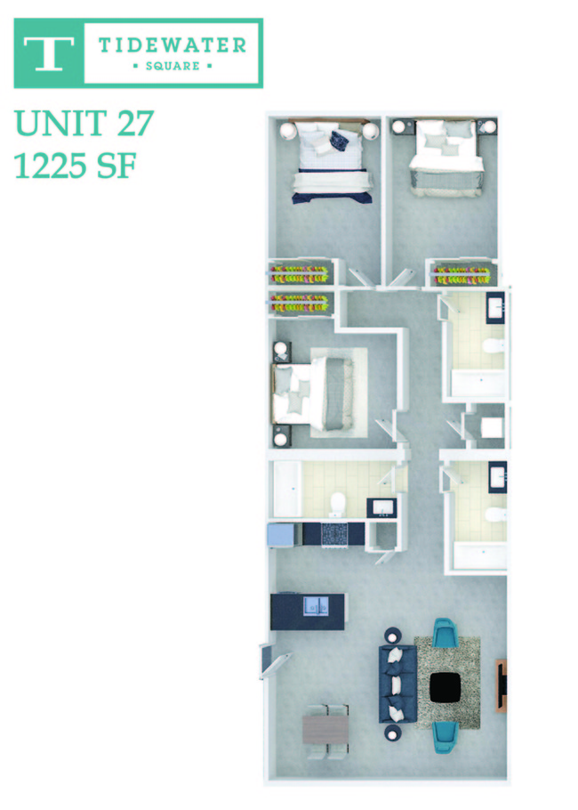 Floorplan - Tidewater Square