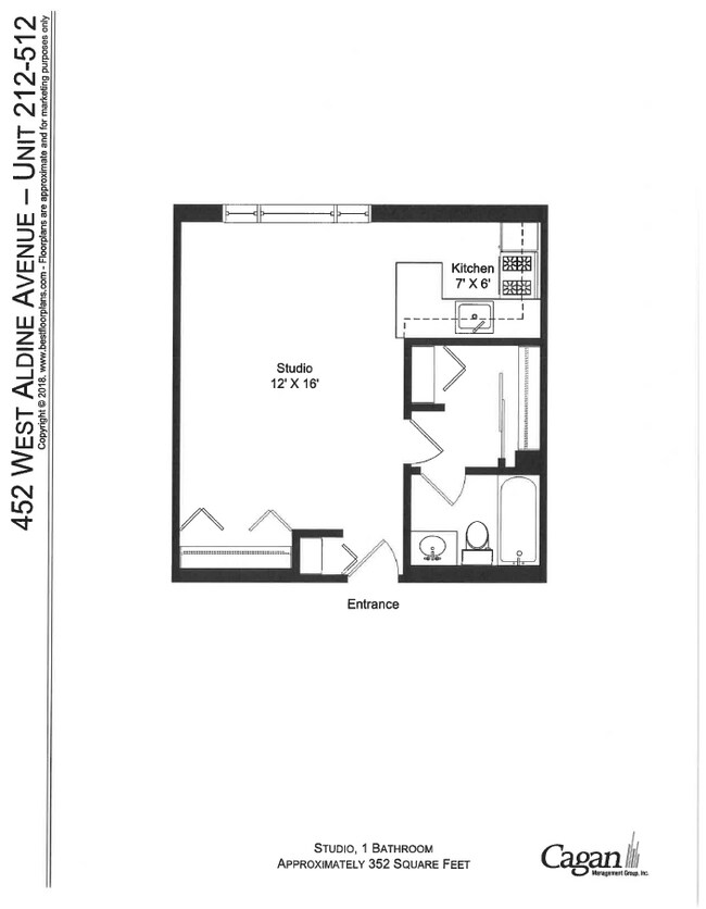 Floorplan - 452 W. Aldine