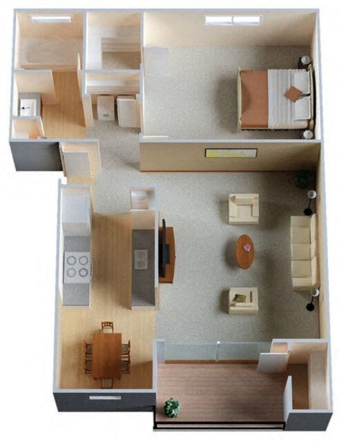 Floorplan - Sunnyvale Crossings Apartments