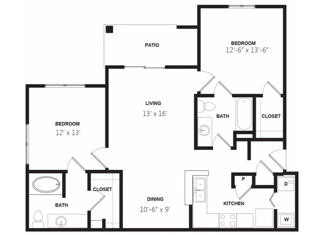 Floorplan - Woodland Park