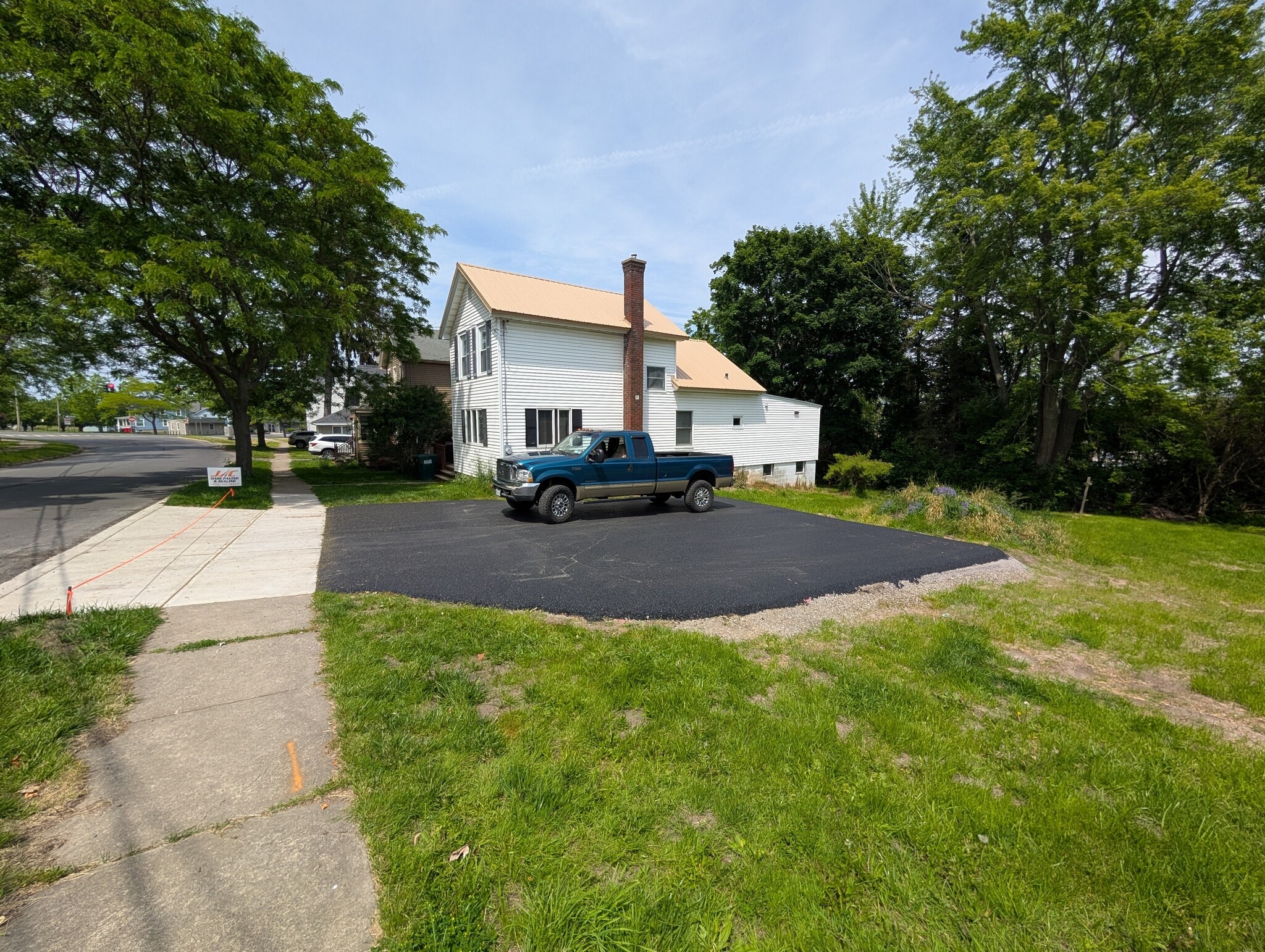 New 5 Car Driveway - 107 5th Ave