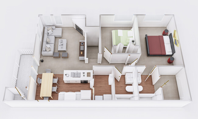 Floorplan - HighPoint Community Apartments