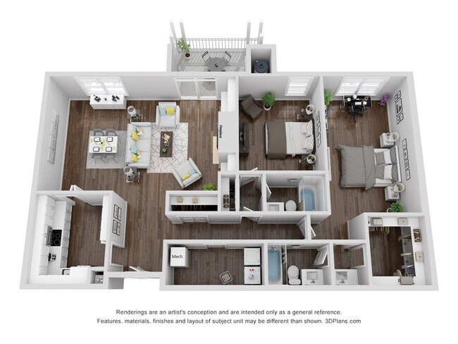 Floorplan - Queens at Granville