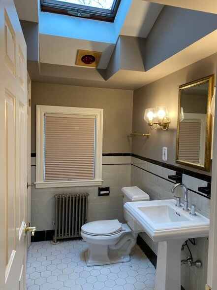 Second Floor Full Bath with Tub and Shower - 54 Bowden Ave