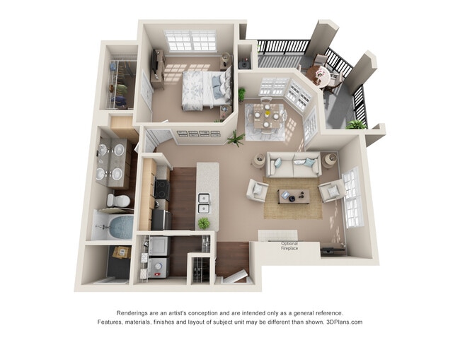 Floorplan - Sonterra Apartment Homes