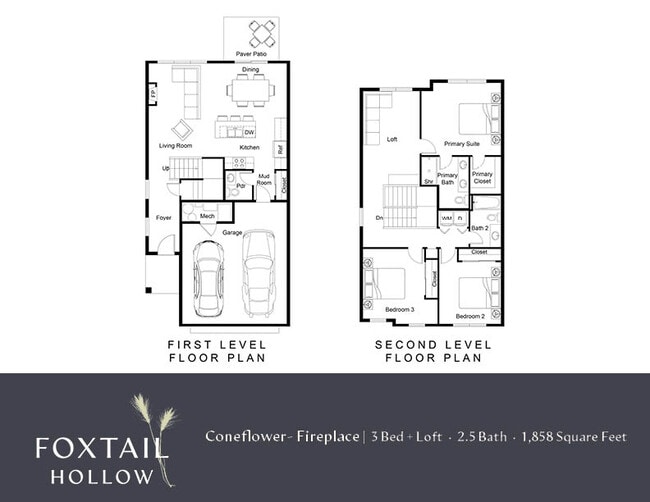 Floorplan - Foxtail Hollow Townhomes