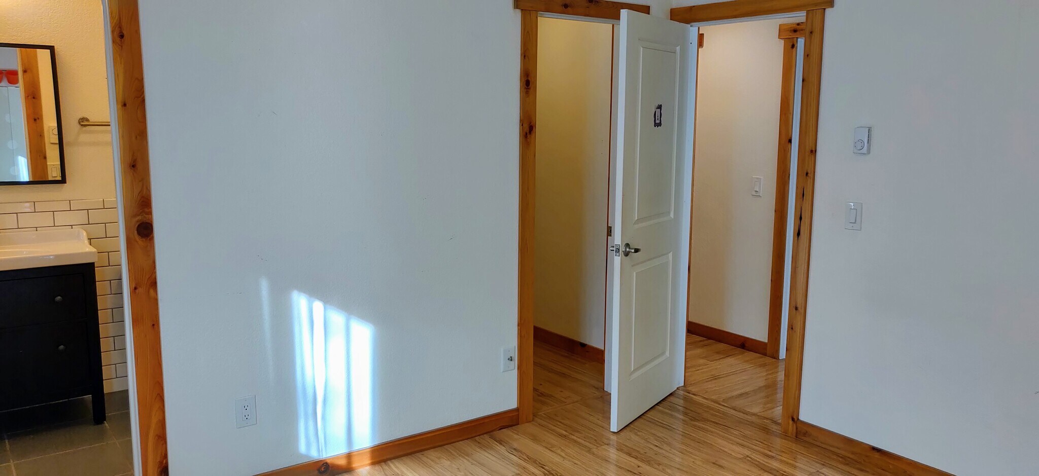 Master Bedroom, with views of walk-in closet and master bathroom - 3842 Idaho St