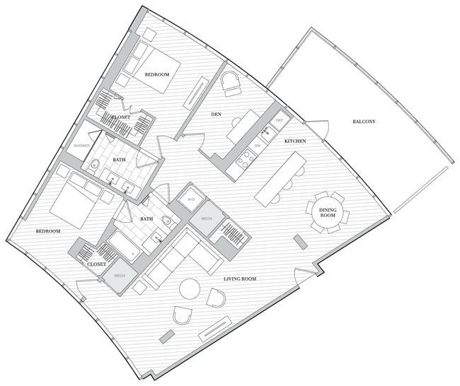 Floorplan - The Hepburn