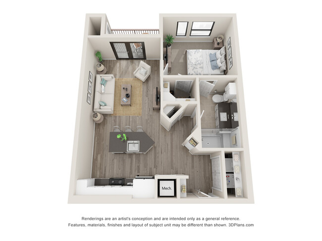 Floorplan - Durham Heights