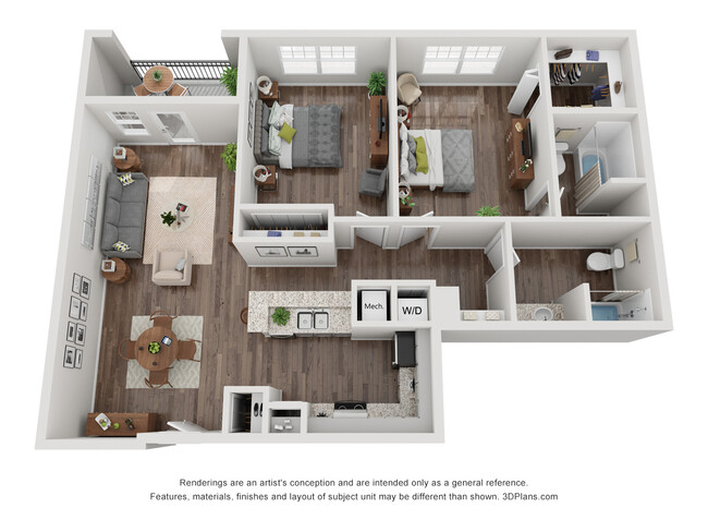 Floorplan - Crogman School Lofts