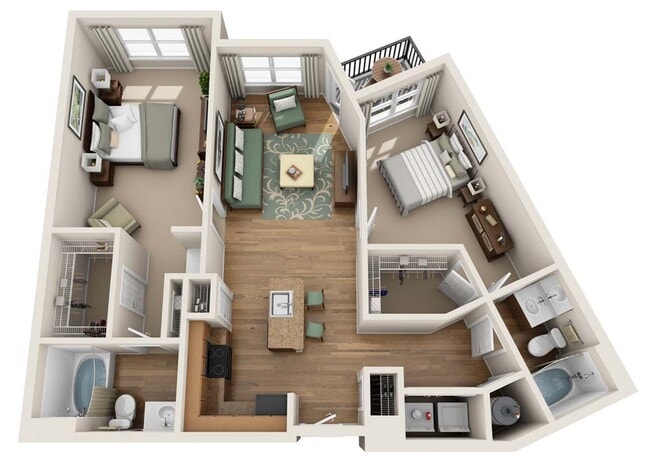 Floorplan - Summerfield At Morgan Metro Apartments