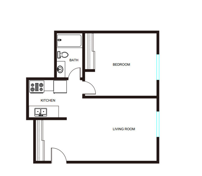 Dry Creek #8 - Blue Lake Apartments