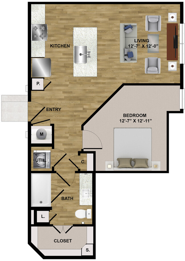 Floorplan - Bishop Central