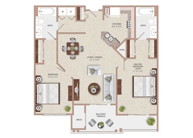 Floorplan - The Village of Churchills Choice