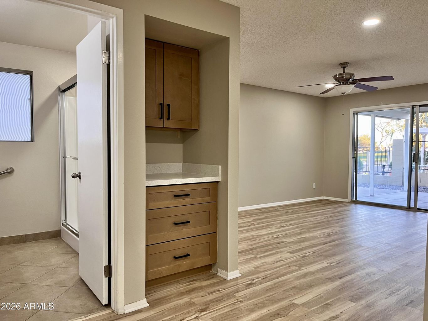 Extra cabinets. NEW Luxury Vinyl Flooring - 11625 S Mohave St